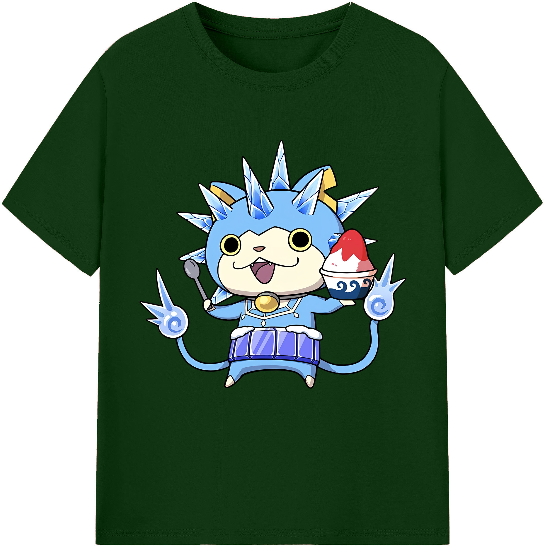 （画像用） 妖怪ウォッチ Yo-kai Watch 綿100％半袖Tシャツ（フロントプリント）